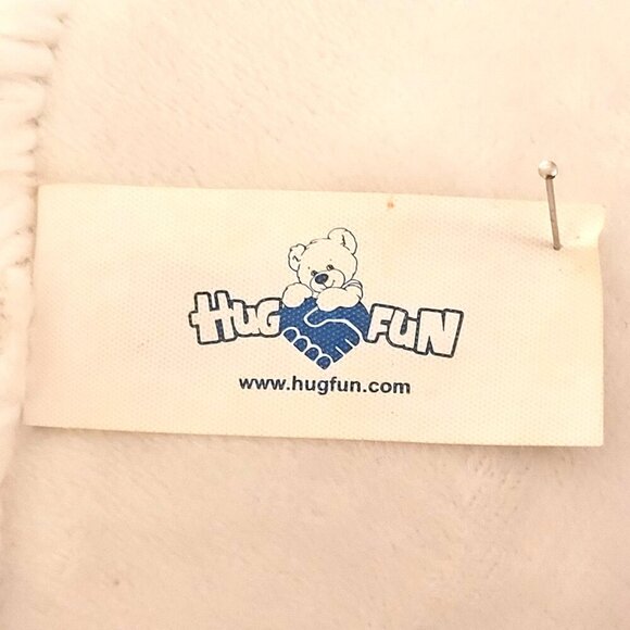 HugFun Round Panda 10" Tall Ice Cream Cone Glitter Eyes Plush Stuffed Animal - Picture 7 of 8